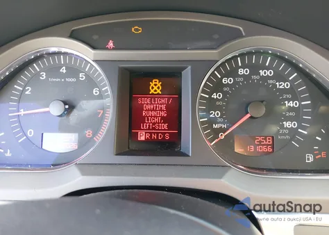 2005 Audi A6 3.2 from USA, damaged, VIN WAUDG94F45N052674